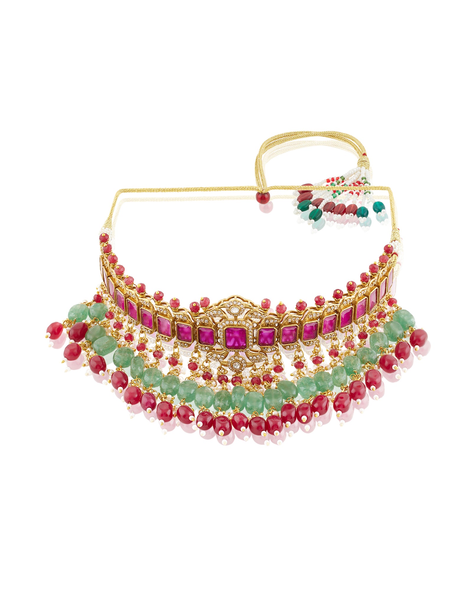 Meharya Kundan Necklace Set