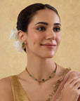 Sunena Zircon Necklace Set