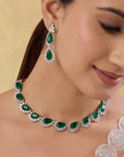 Vavrisha Zircon Necklace Set