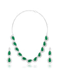 Vavrisha Zircon Necklace Set