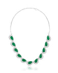 Vavrisha Zircon Necklace Set