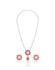 Divyra Zircon Necklace Set