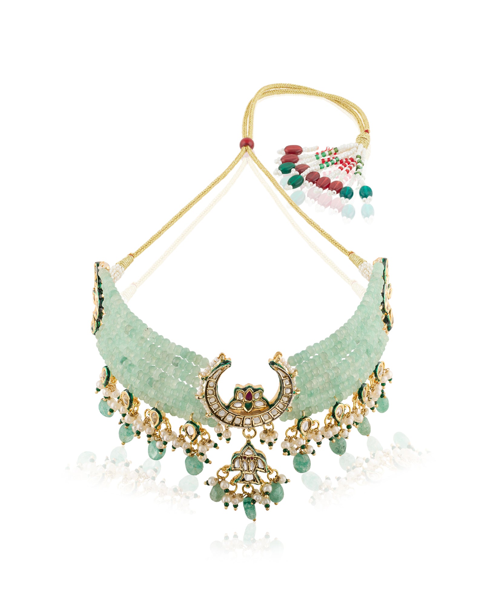 Shanaya Kundan Polki Necklace Set