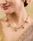 Pallavim Temple Necklace Set
