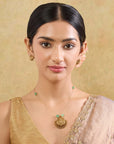 Pushpita Temple Necklace Set