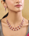 Rhimzim Zircon Necklace Set