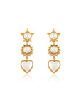 Moon Star Kundan Gold Necklace Set