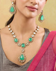 Elina Kundan Necklace Set