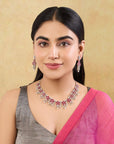 Setareh Zircon Necklace Set