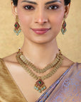 Sharvani Temple Necklace Set
