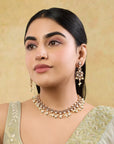 Berina Kundan Polki Necklace Set