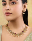 Anjeera Temple Necklace Set