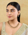Anjeera Temple Necklace Set