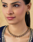 Karimla Temple Necklace Set