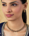 Karimla Temple Necklace Set