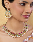 Shilpika Jadau Necklace Set