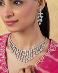 Aysun Zircon Necklace Set