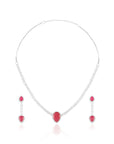 Orkideh Zircon Necklace Set