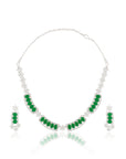 Golbarg Zircon Necklace Set