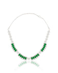 Golbarg Zircon Necklace Set
