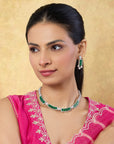 Golbarg Zircon Necklace Set