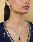 Aylin Zircon Necklace Set