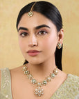 Kalamira Kundan Polki Necklace Set