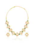 Gondika Kundan Polki Necklace Set