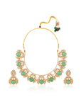 Tanzaa Kundan Polki Necklace Set