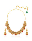 Pratee Temple Necklace Set