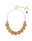 Pratee Temple Necklace Set