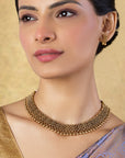 Vaidei Temple Necklace Set