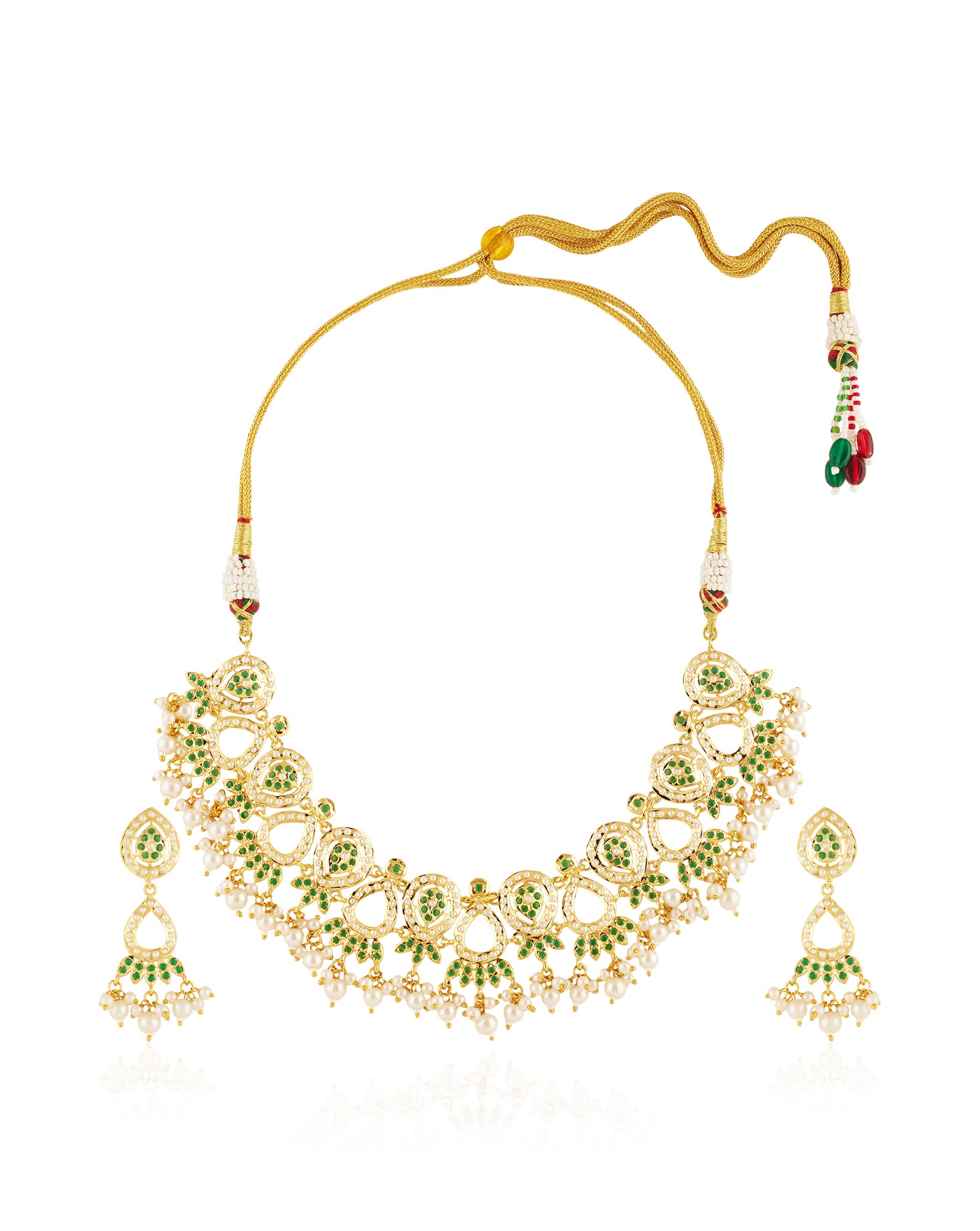 Rudhyami Jadau Necklace Set