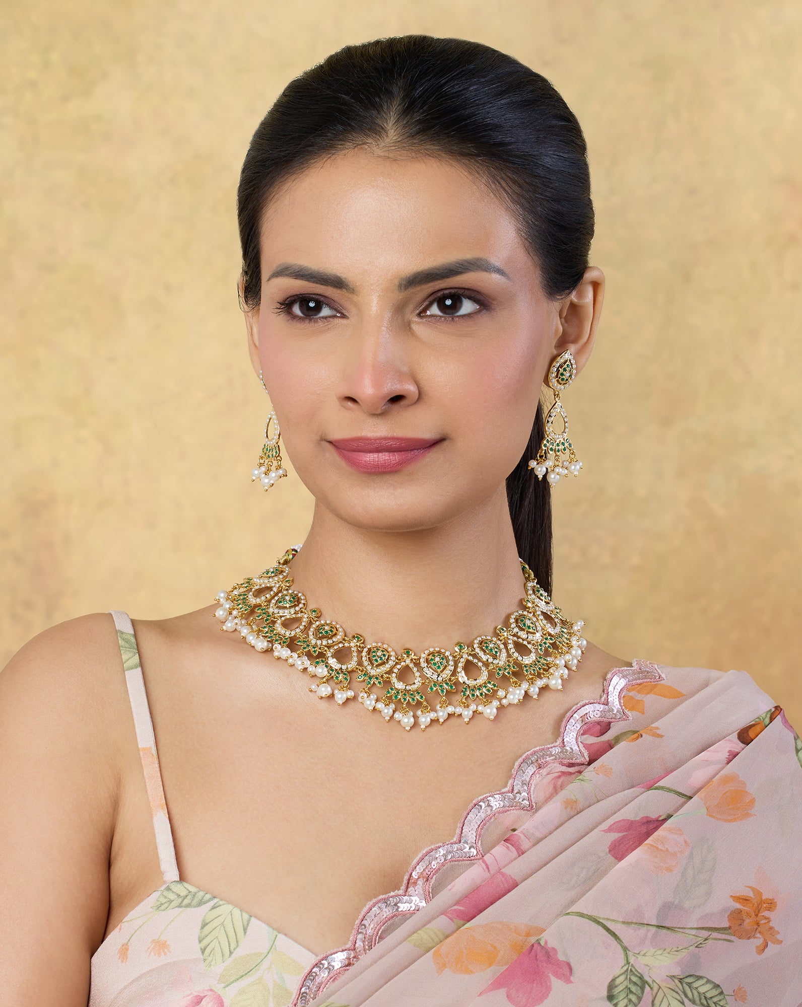 Rudhyami Jadau Necklace Set