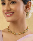 Mysaar Temple Necklace Set