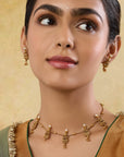 Kaarigari Temple Necklace Set