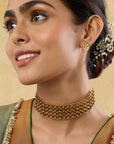 Leher Temple Necklace Set