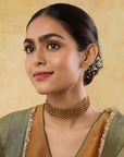 Leher Temple Necklace Set