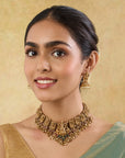 Jaisal Temple Necklace Set