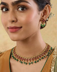 Kaashii Temple Necklace Set