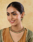 Kaashii Temple Necklace Set