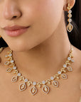 Bazm Zircon Necklace Set