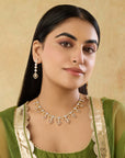 Bazm Zircon Necklace Set