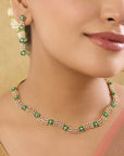 Indubala Zircon Necklace Set