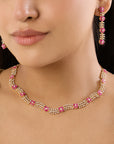 Bahaar Zircon Necklace Set
