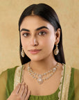 Bijoya Zircon Necklace Set