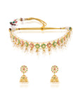 Tarabai Jadau Necklace Set