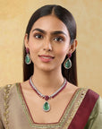 Elyra Kundan Necklace Set