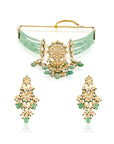Isu Kundan Necklace Set