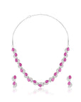 Ravisha Zircon Necklace Set